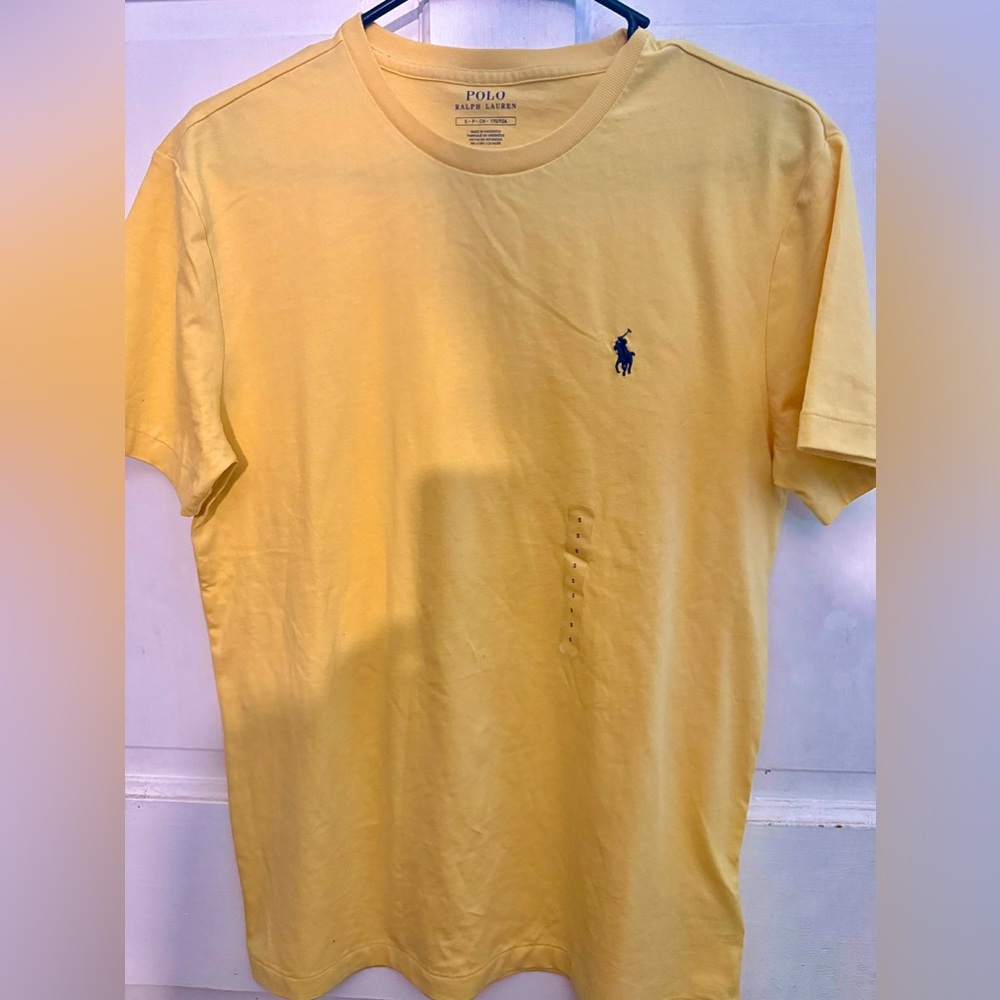 Men’s Yellow Polo T-Shirt